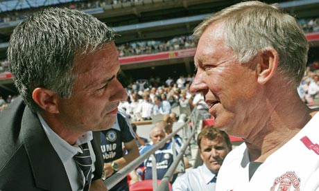 Jose Mourinho and Alex Ferguson